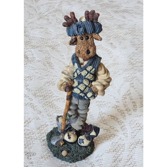Vintage Boyds Bears and Friends, moose golfing - Picture 1 of 9